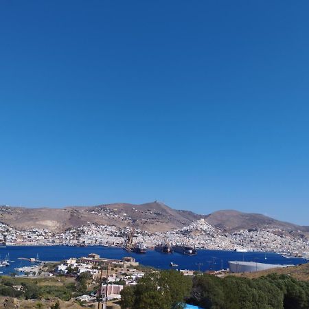 Syros House With View Lägenhet Ermoupoli Exteriör bild