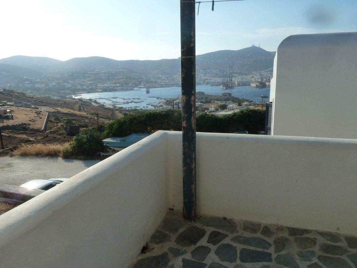 Syros House With View Lägenhet Ermoupoli Exteriör bild